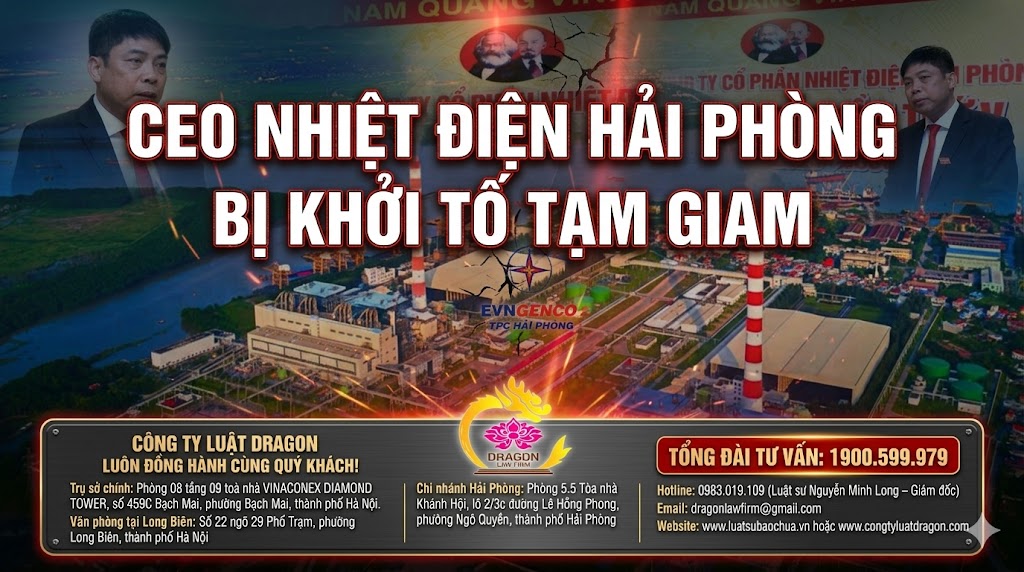 CEO Nhiệt điện Hải Phòng bị khởi tố, tạm giam